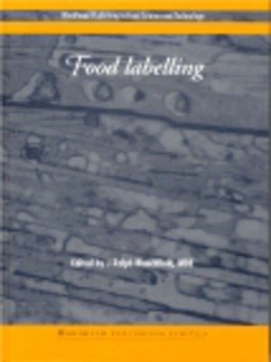 cover image of Food Labelling